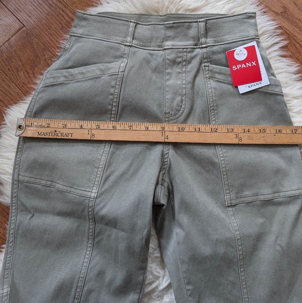 Spanx Stretch Twill Straight Leg Pant xs petite NWT - Picture 13 of 15